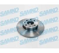 2x Disco freno pieno O1391P SAMKO per OPEL ASTRA G Tre volumi ASTRA G Familiare