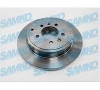 2x Disco freno pieno P1271P SAMKO per PEUGEOT 607
