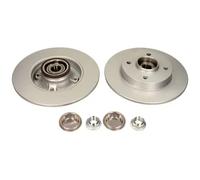 2x Disco freno pieno QD8939 QUARO per PEUGEOT CITROËN
