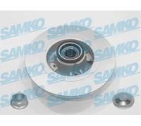 2x Disco freno pieno R1031PRCA SAMKO per RENAULT GRAND SCÉNIC II