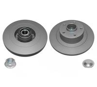 2x Disco freno pieno R1045PRCA SAMKO per RENAULT LAGUNA Coupé