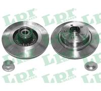 2x Disco freno pieno R1046PCA LPR per RENAULT CLIO III MEGANE II