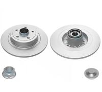 2x Disco freno pieno R1046PRCA SAMKO per RENAULT CLIO III MEGANE II