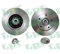 2x Disco freno pieno R1078PCA LPR per RENAULT MEGANE IV Hatchback