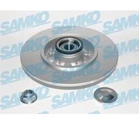 2x Disco freno pieno R1078PRCA SAMKO per RENAULT MEGANE IV Hatchback