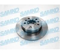 2x Disco freno pieno R1403P SAMKO per RENAULT SAFRANE I LAGUNA I SAFRANE II