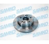 2x Disco freno pieno R1405P SAMKO per RENAULT SAFRANE I