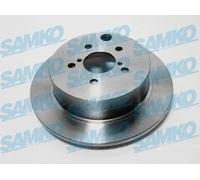 2x Disco freno pieno S4009P SAMKO per SUBARU XV FORESTER IMPREZA Hatchback