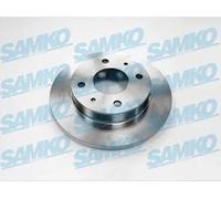 2x Disco freno pieno S8000P SAMKO per SMART MITSUBISHI
