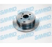 LPR Brakes Disco freno T2003P pieno per TOYOTA Corolla Familiare, Yaris, Verso – 2 pezzi