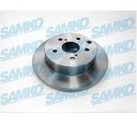 2x Disco freno pieno T2030P SAMKO per TOYOTA RAV 4 III RAV 4 IV