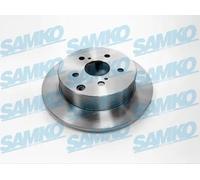 LPR Brakes Disco freno pieno T2039P SAMKO 2x per TOYOTA COROLLA Verso
