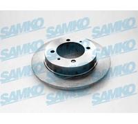 2x Disco freno pieno V1341P SAMKO per VOLVO S40 I V40 Familiare