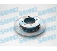 2x Disco freno pieno V1341PR SAMKO per VOLVO S40 I V40 Familiare