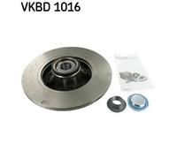 2x Disco freno pieno VKBD 1016 SKF per CITROËN PEUGEOT DS