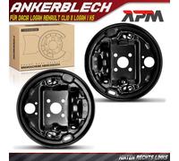 2X Disco Freno Posteriore Per Dacia Logan Renault Clio II Logan I KS