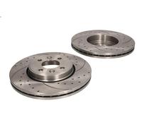 2X Disco freno SPEEDMAX 5201-01-0863PTUO per MEGANE I (BA0/1_) 2 1999-2003