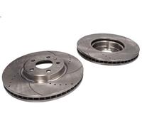 2X Disco freno SPEEDMAX 5201-01-21343TUO per AUDI A5 (8T3) 2 2008-2017