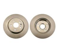 2X Disco Freno Trw DF6112 per Opel Saab Vauxhall Assale Posteriore