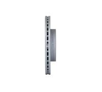 2x Disco freno ventilato 0 986 479 C47 BOSCH per VW AUDI SEAT SKODA