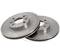 2x Disco freno ventilato 15114 A.B.S. per RENAULT 18 25 ESPACE I ESPACE II FUEGO