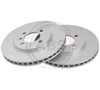 2x Disco freno ventilato 15767 A.B.S. per BMW 3 3 Touring 3 Cabriolet