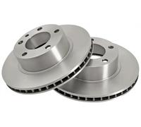 2x Disco freno ventilato 15769 A.B.S. per BMW 5 6
