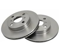 2x Disco freno ventilato 15895 A.B.S. per TOYOTA COROLLA COROLLA Compact