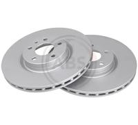 2x Disco freno ventilato 15953 A.B.S. per ALFA ROMEO LANCIA OPEL FIAT