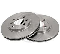 2x Disco freno ventilato 15963 A.B.S. per SAAB 9000 9000 Hatchback