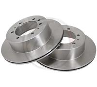 2x Disco freno ventilato 16022 A.B.S. per NISSAN PATROL III/2 Station Wagon