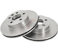 2x Disco freno ventilato 16083 A.B.S. per VW TRANSPORTER T4 Autobus