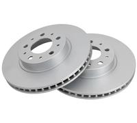 2x Disco freno ventilato 16094 A.B.S. per VOLVO 760 940 960 960 Kombi 960 II 740