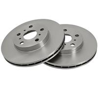 2x Disco freno ventilato 16141 A.B.S. per TOYOTA CELICA Coupé