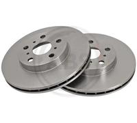 2x Disco freno ventilato 16141 A.B.S. per TOYOTA CELICA Coupé
