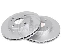 2x Disco freno ventilato 16148 A.B.S. per MAZDA 323 S IV 323 C IV 323 F IV DEMIO