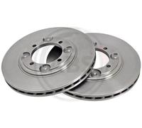 2x Disco freno ventilato 16161 A.B.S. per HYUNDAI LANTRA II LANTRA II Familiare