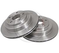 2x Disco freno ventilato 16274 A.B.S. per SUBARU LEGACY I LEGACY OUTBACK