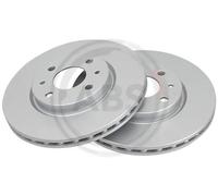 2x Disco freno ventilato 16422 A.B.S. per ALFA ROMEO FIAT PEUGEOT LANCIA CITROËN