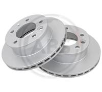 2x Disco freno ventilato 16453 A.B.S. per MERCEDES-BENZ VW