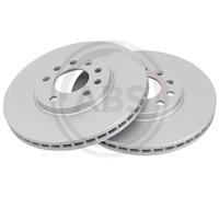 2x Disco freno ventilato 16486 A.B.S. per SAAB OPEL LOTUS