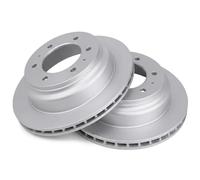 2x Disco freno ventilato 16506 A.B.S. per OPEL ISUZU