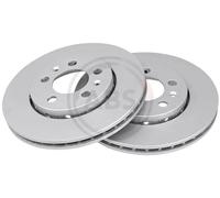 1X Disco Freno A.b.s. 16880 per Audi Seat Skoda VW Vag Assale Anteriore