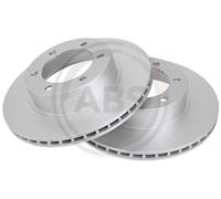 2x Disco freno ventilato 16897 A.B.S. per TOYOTA LAND CRUISER 90 LAND CRUISER 80