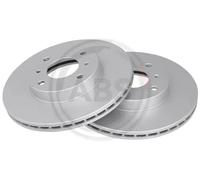 2x Disco freno ventilato 16913 A.B.S. per NISSAN 200SX PRIMERA PRIMERA Hatchback