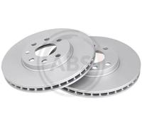 2x Disco freno ventilato 16952 A.B.S. per OPEL CHEVROLET