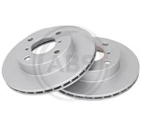 2x Disco freno ventilato 16995 A.B.S. per SUZUKI WAGON R+ Hatchback ALTO VI