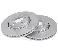 2x Disco freno ventilato 17012 A.B.S. per VOLVO S80 I XC70 I Cross Country S60 I