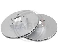 2x Disco freno ventilato 17020 A.B.S. per SUBARU TOYOTA