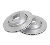 2x Disco freno ventilato 17024 A.B.S. per BMW 3 Coupé 3 Touring 3 Cabriolet 3